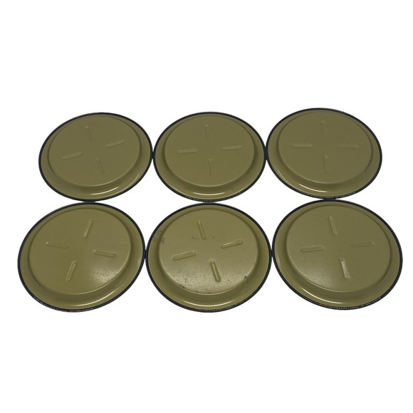 1993 COCA-COLA COLLECTIBLE COASTERS - Metal Set of 6 Multiple Designs - Picture 3 of 15